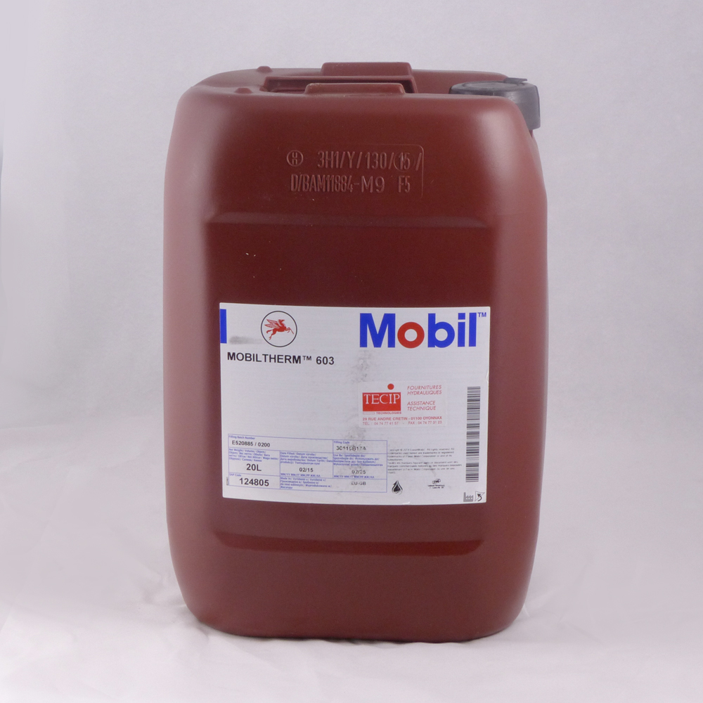 Huile MOBILTHERM 603 bidon de 20L