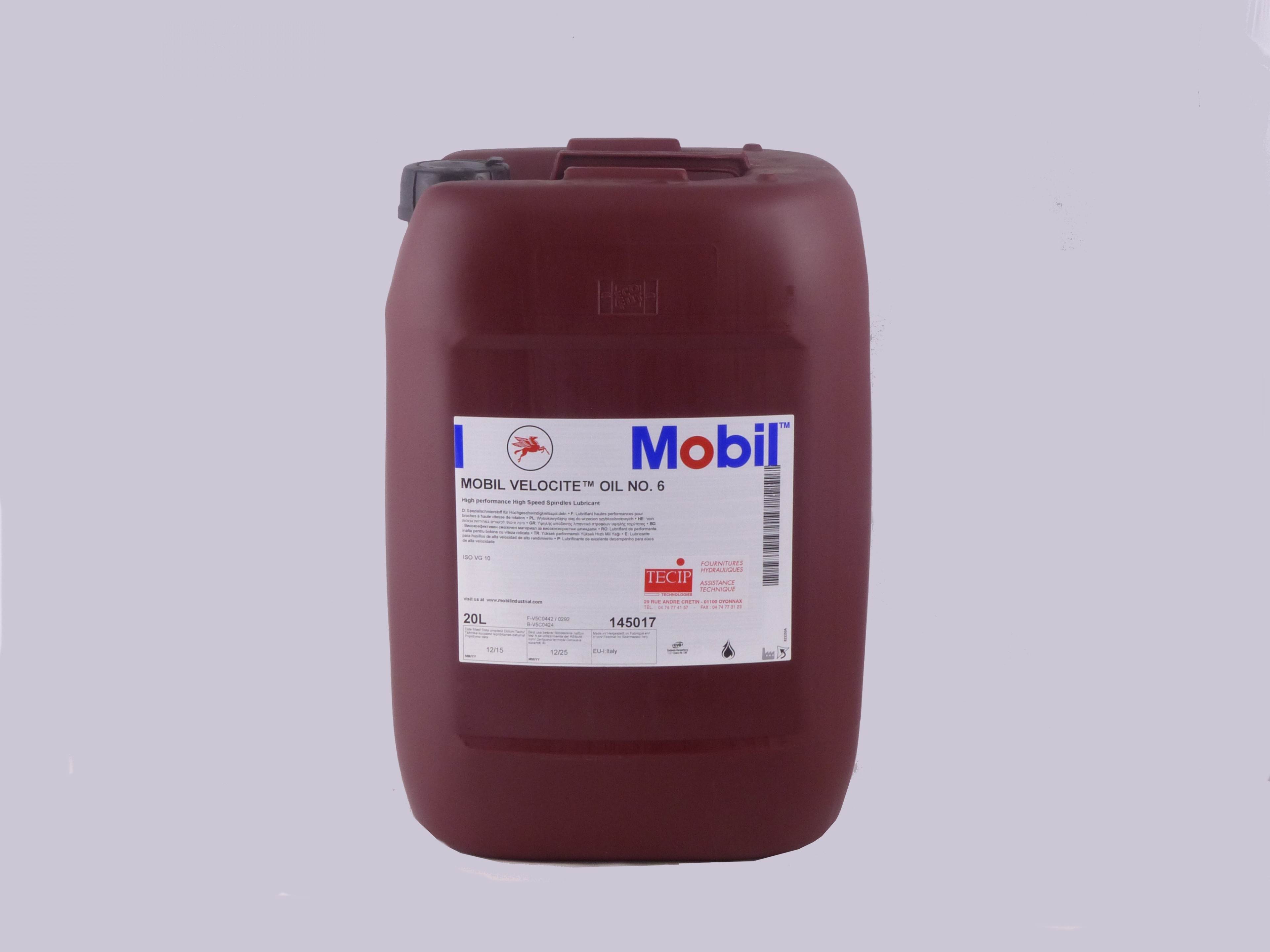 Huile VELOCITE OIL 6 bidon de 20L